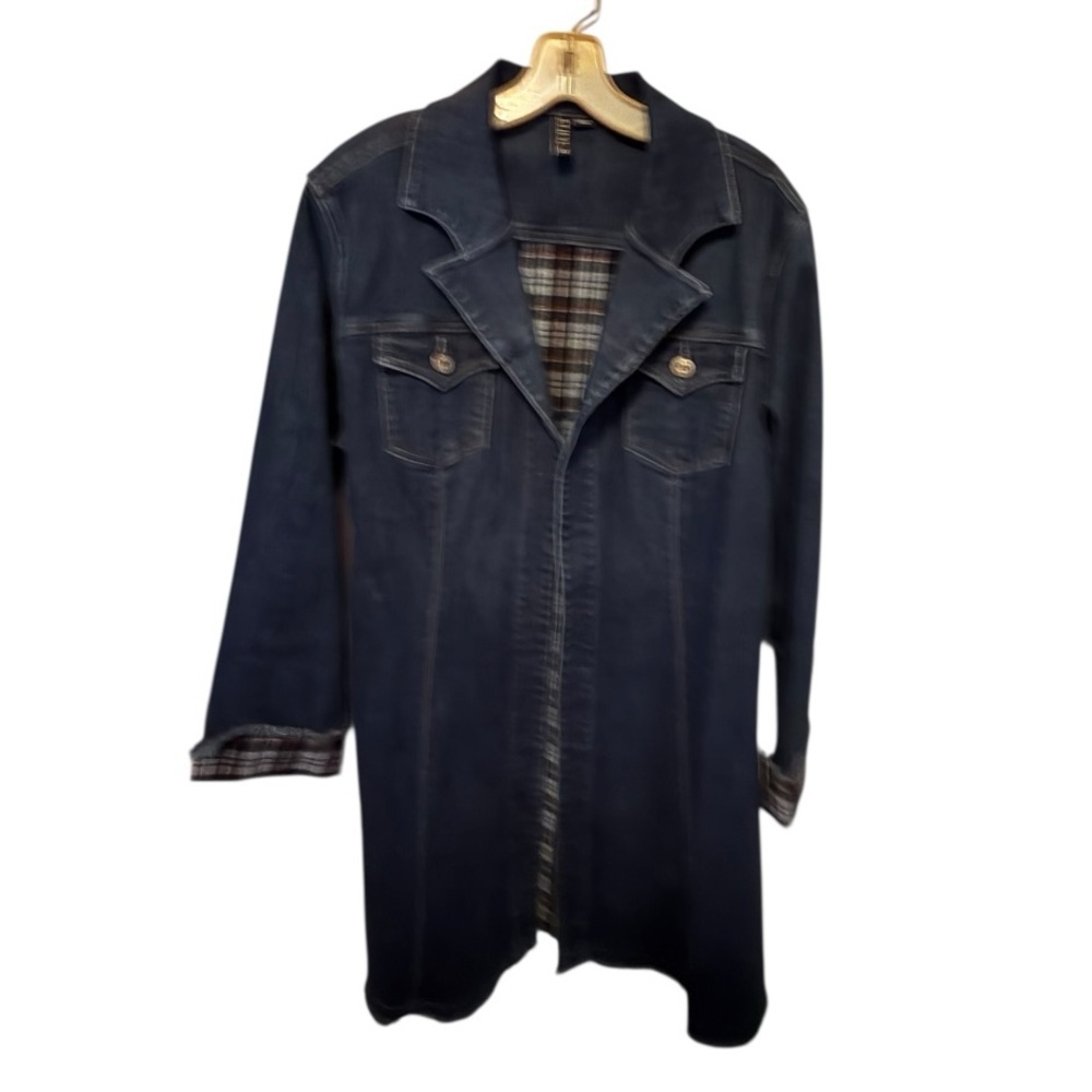Heavyweight Denim Coat Flannel‎ Lined